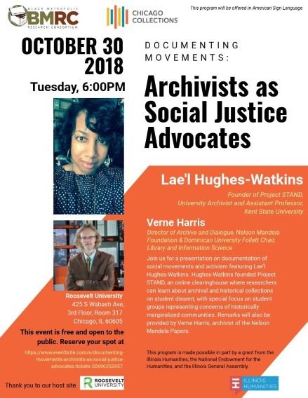 Archivists as Social Justice Activists