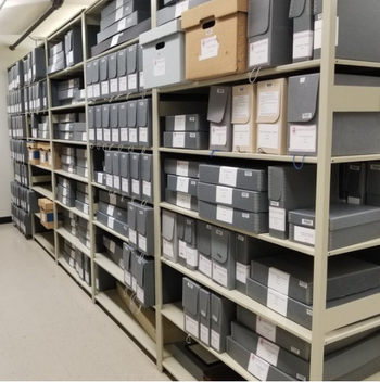 Archives Storage, Special Collections Research Center, U of Chicago Library