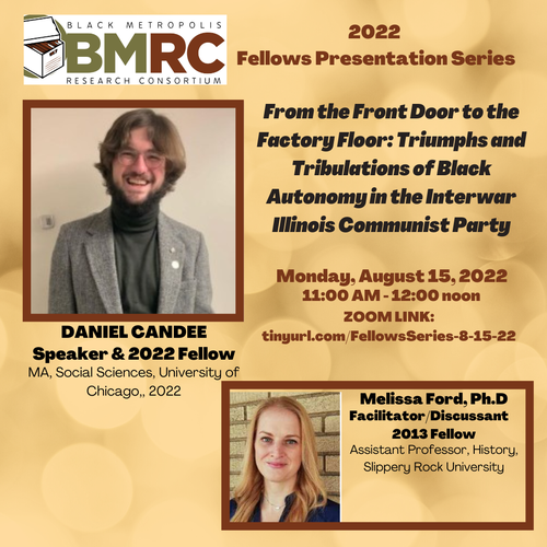 BMRC 2022 Fellows Presentation Series 8-15-22