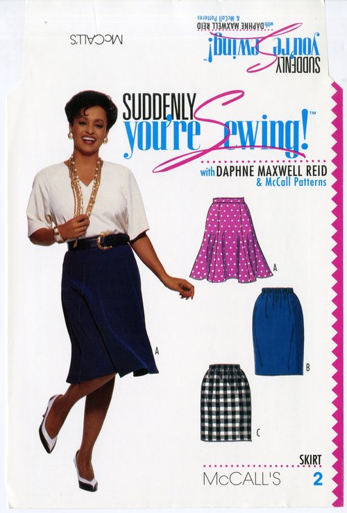 Daphne Maxwell Reid&#x27;s Suddenly youre sewing McCalls