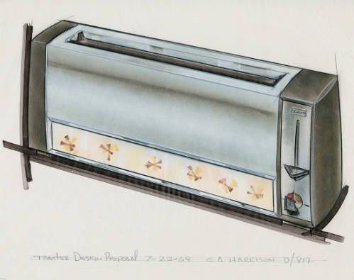 toaster design by Charles Harrison